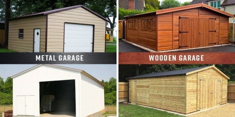 Benefits of metal garage over wood garage