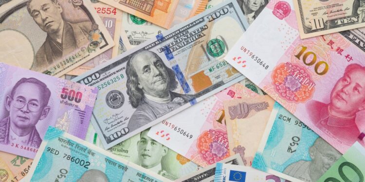 Topp 20 länder med de största valutareserverna